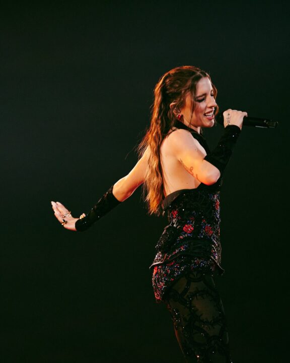 Angelina Mango en su segundo ensayo individual en Eurovisión 2024 | Imagen: Alma Bengtsson – EBU