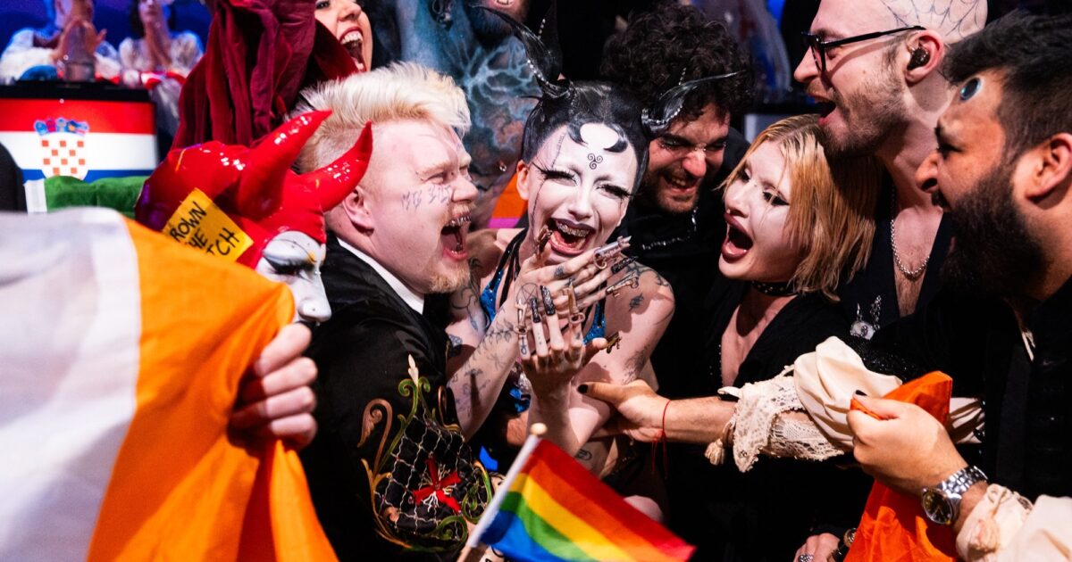 Green Room Eurovisión 2024 / Corine Cumming