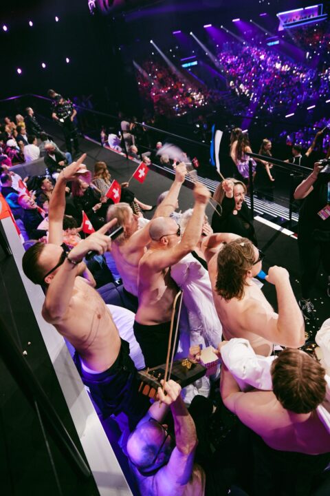 Green Room 2ª semifinal Eurovisión 2024 / Alma Bengtsson - EBU