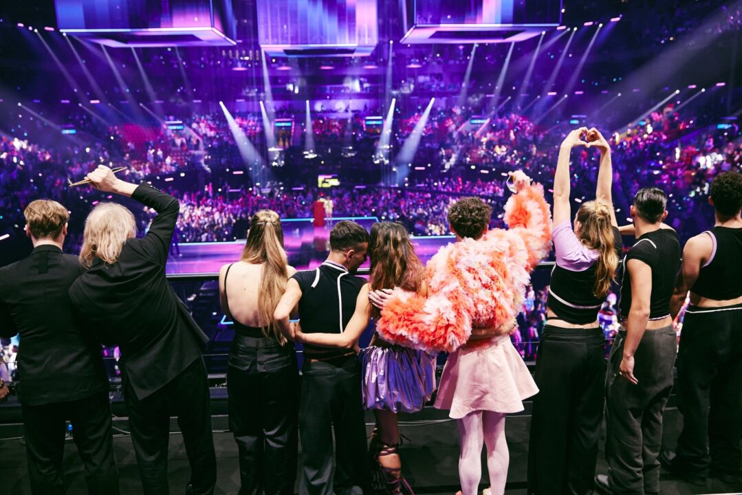 Green Room 2ª semifinal Eurovisión 2024 / Alma Bengtsson - EBU