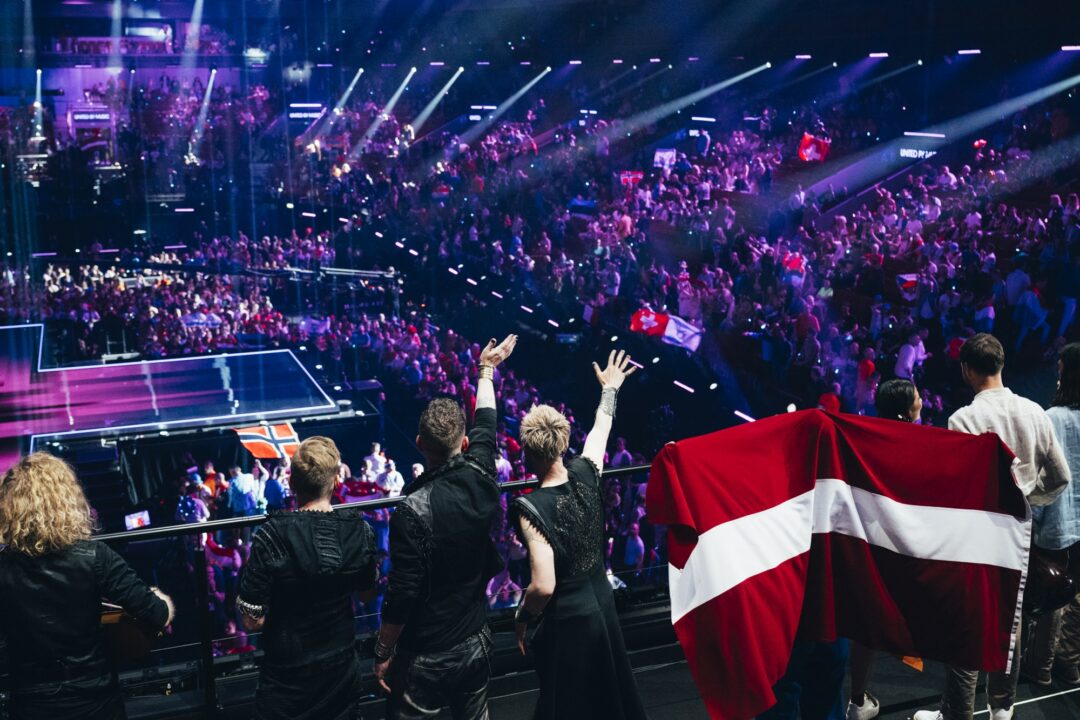 Green Room 2ª semifinal Eurovisión 2024 / Sarah Louise Bennett - EBU