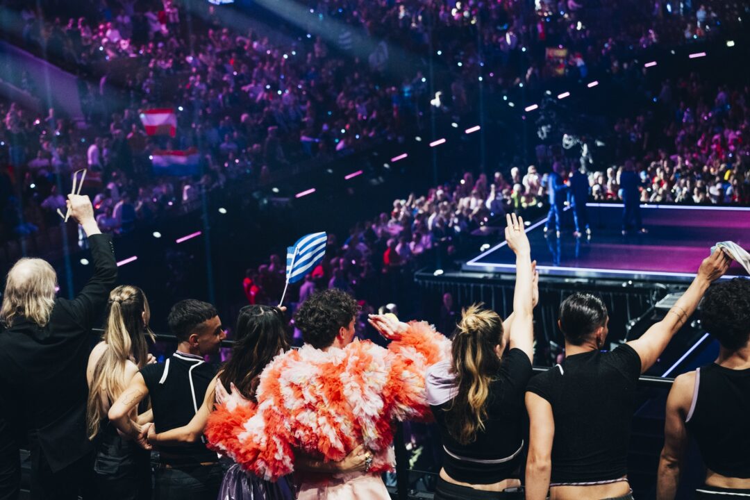 Green Room 2ª semifinal Eurovisión 2024 / Sarah Louise Bennett - EBU