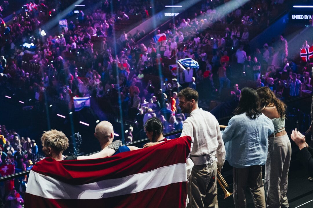 Green Room 2ª semifinal Eurovisión 2024 / Sarah Louise Bennett - EBU