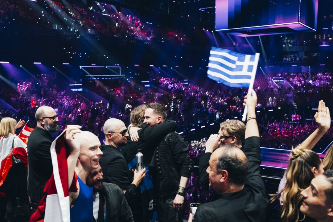 Green Room 2ª semifinal Eurovisión 2024 / Sarah Louise Bennett - EBU