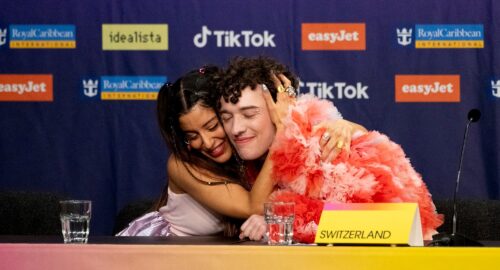 Galería: Repasa las mejores imágenes de la green room y la rueda de prensa de la segunda semifinal de Eurovisión 2024