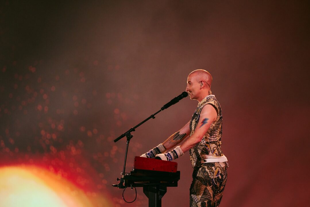 Electric Fields en su segundo ensayo individual en Eurovisión 2024 | Imagen: Alma Bengtsson - EBU