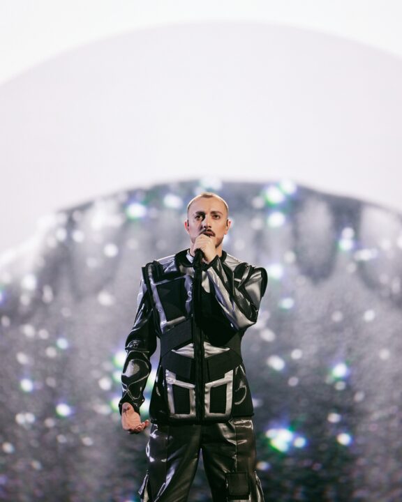 FAHREE Feat. Ilkin Dovlatov en su segundo ensayo individual en Eurovisión 2024 | Imagen: Alma Bengtsson - EBU