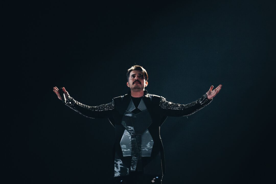 FAHREE Feat. Ilkin Dovlatov en su segundo ensayo individual en Eurovisión 2024 | Imagen: Sarah Louise Bennett - EBU