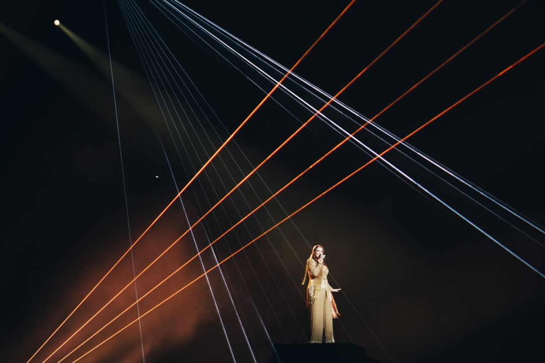Hera Björk en su segundo ensayo individual en Eurovisión 2024 | Imagen: Alma Bengtsson - EBU