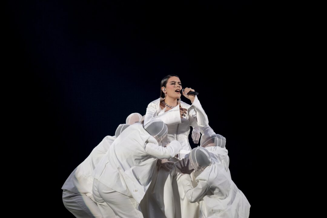 Iolanda en su segundo ensayo individual en Eurovisión 2024 | Imagen: Sarah Louise Bennett - EBU