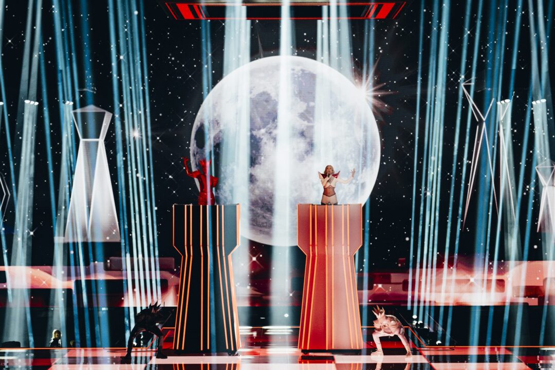 Luna en su segundo ensayo individual en Eurovisión 2024 | Imagen: Sarah Louise Bennett - EBU
