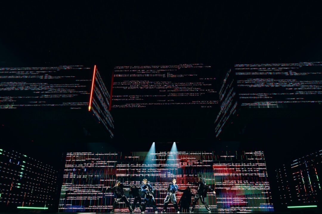 Marcus & Martinus en su primer ensayo individual en Eurovisión 2024 | Imagen: Sarah Louise Bennet - EBU