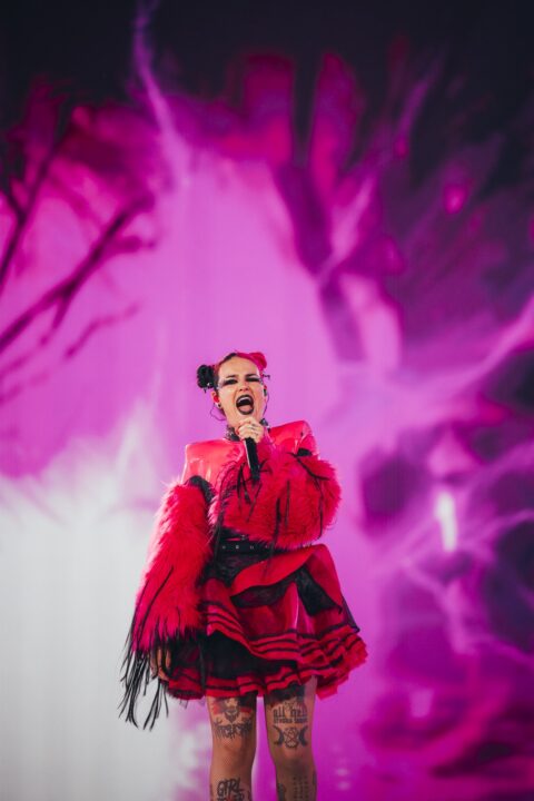 Megara en su segundo ensayo individual en Eurovisión 2024 | Imagen: Sarah Louise Bennet - EBU