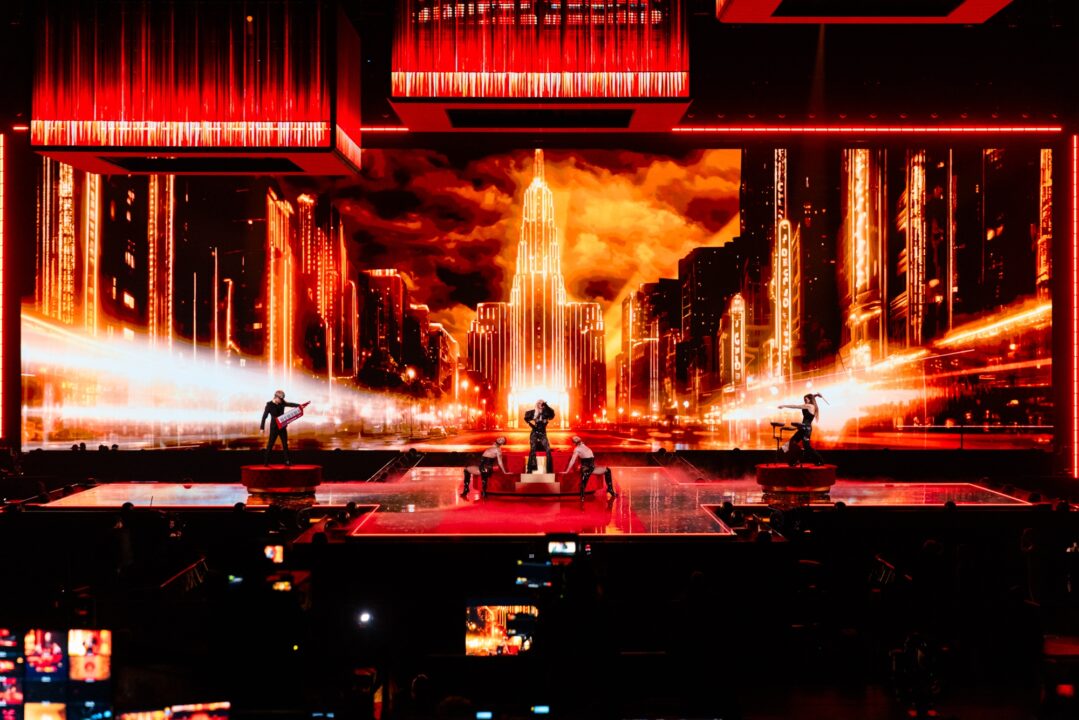 Nebulossa en su primer ensayo individual en Eurovisión 2024 | Imagen: Corinne Cumming - EBU
