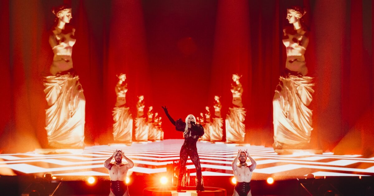 Nebulossa en su primer ensayo individual en Eurovisión 2024 | Imagen: Sarah Louise Bennet - EBU