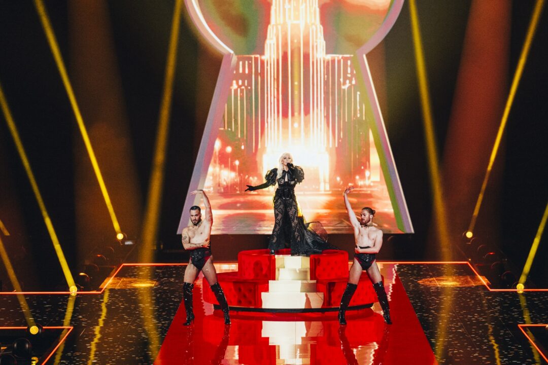 Nebulossa en su primer ensayo individual en Eurovisión 2024 | Imagen: Sarah Louise Bennet - EBU