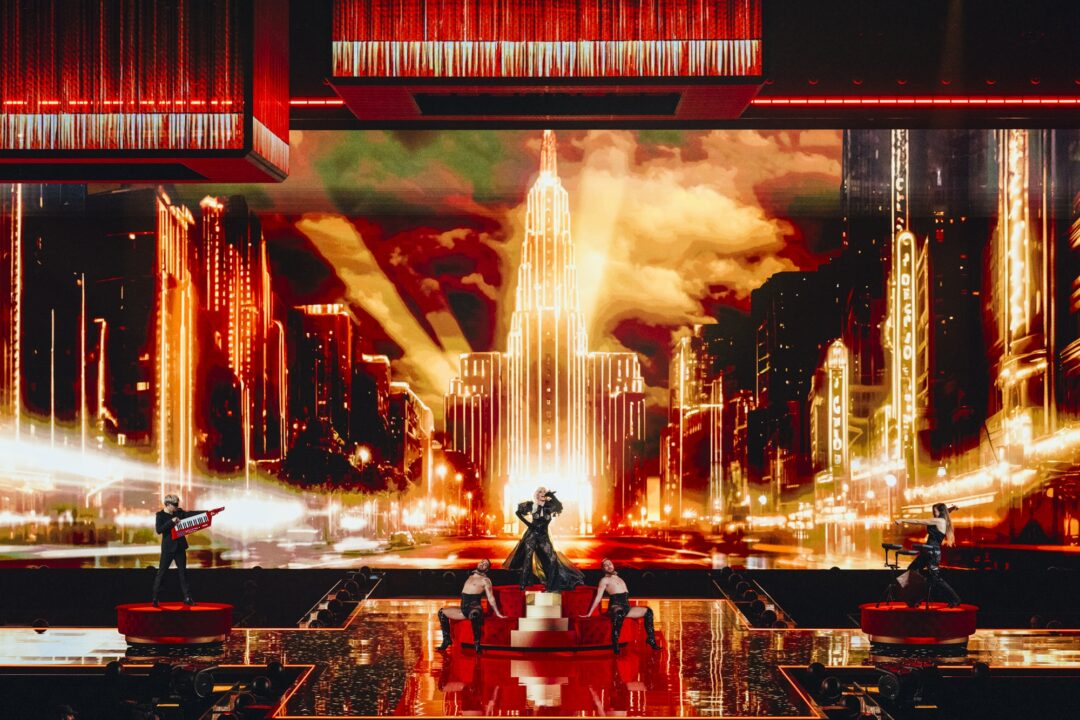 Nebulossa en su primer ensayo individual en Eurovisión 2024 | Imagen: Sarah Louise Bennet - EBU