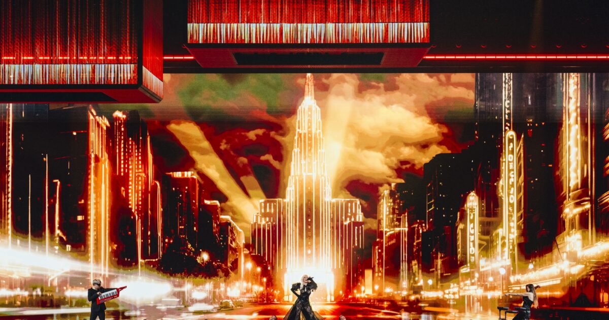 Nebulossa en su primer ensayo individual en Eurovisión 2024 | Imagen: Sarah Louise Bennet - EBU