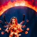 Nutsa Buzaladze en su segundo ensayo individual en Eurovisión 2024 | Imagen: Sarah Louise Bennet - EBU