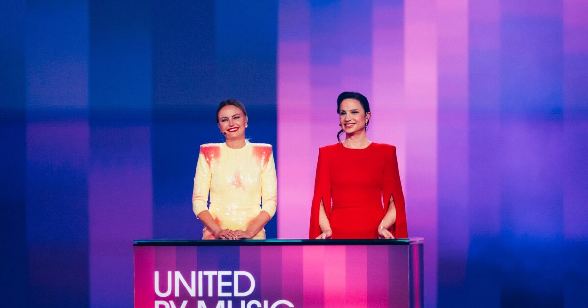 Petra Mede y Malin Åkerman / Sarah Louise Bennett - EBU