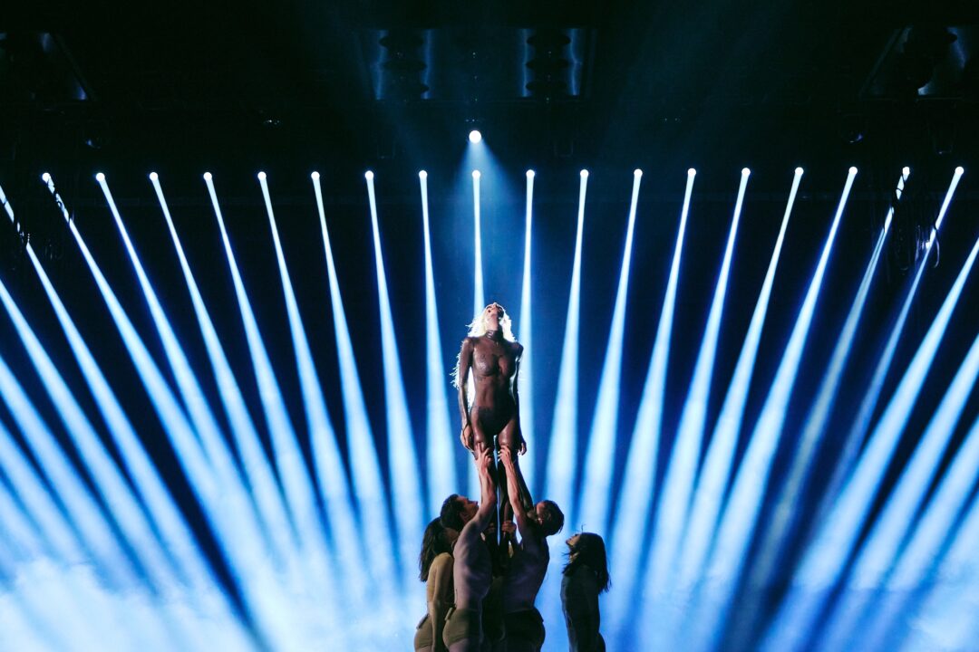 Raiven en su segundo ensayo individual en Eurovisión 2024 | Imagen: Alma Bengtsson – EBU
