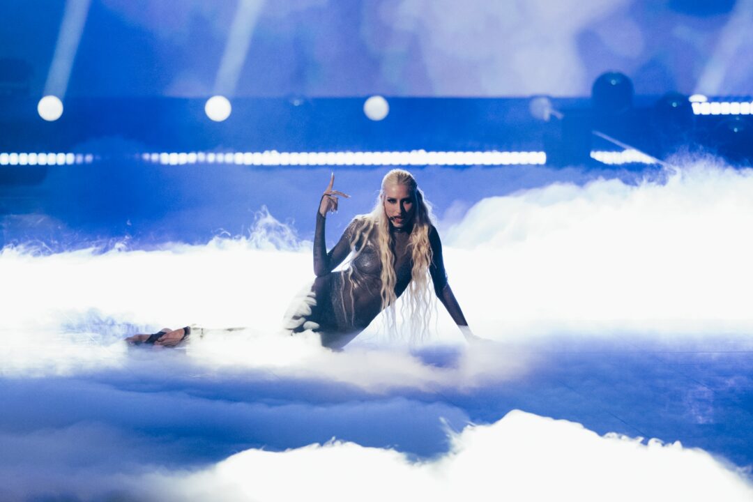 Raiven en su segundo ensayo individual en Eurovisión 2024 | Imagen: Sarah Louise Bennett – EBU