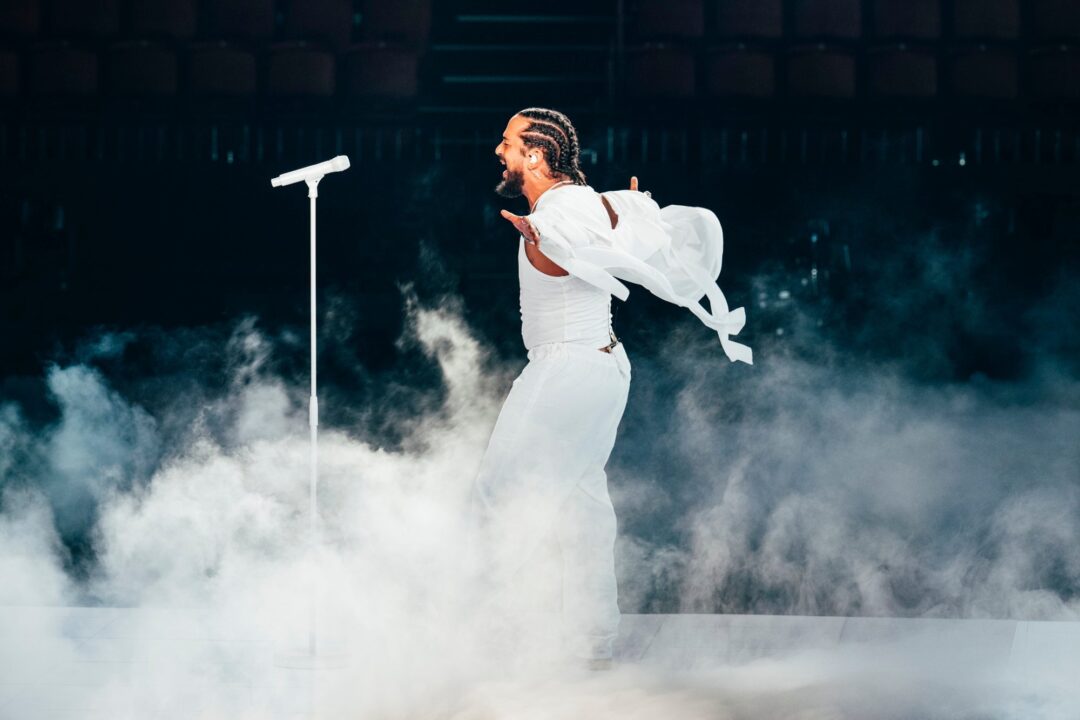 Slimane en su primer ensayo individual en Eurovisión 2024 | Imagen: Sarah Louise Bennet - EBU