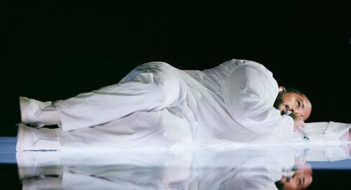 Galería: Slimane (Francia) se sube al escenario del Malmö Arena en su segundo ensayo individual