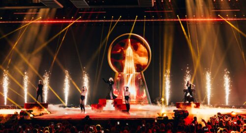 Galería: repasa las mejores imágenes de la actuación de Nebulossa en la segunda semifinal de Eurovisión 2024