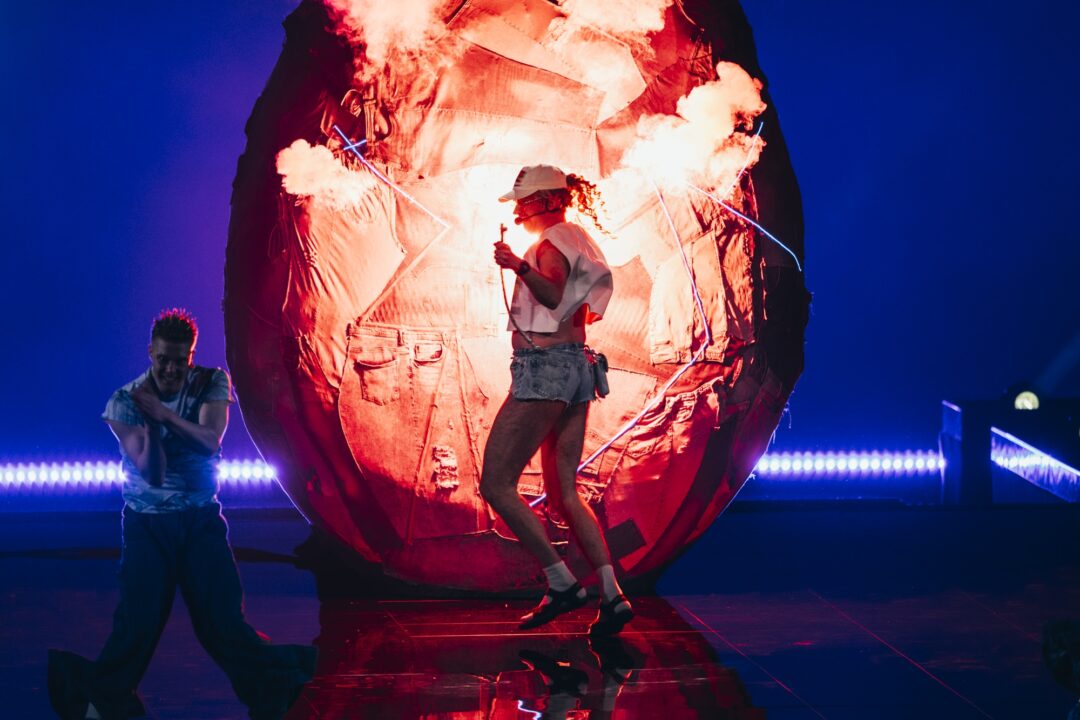 Windows95man en su segundo ensayo individual en Eurovisión 2024 | Imagen: Sarah Louise Bennett - EBU