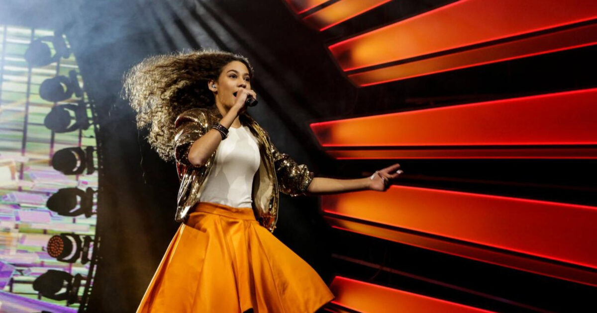 Nicole Nicolaou, representante de Chipre en Eurovisión Junior 2017 | Imagen: EBU - Thomas Hanses