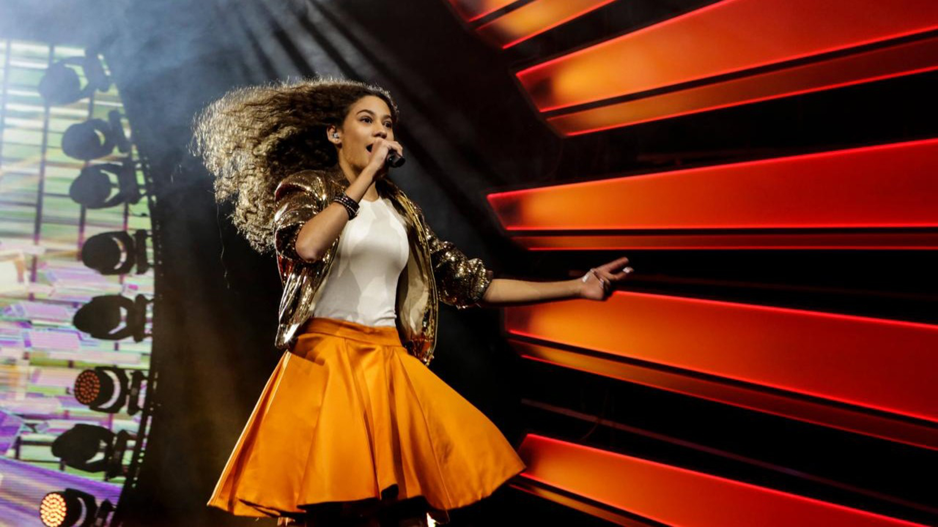 Nicole Nicolaou, representante de Chipre en Eurovisión Junior 2017 | Imagen: EBU - Thomas Hanses