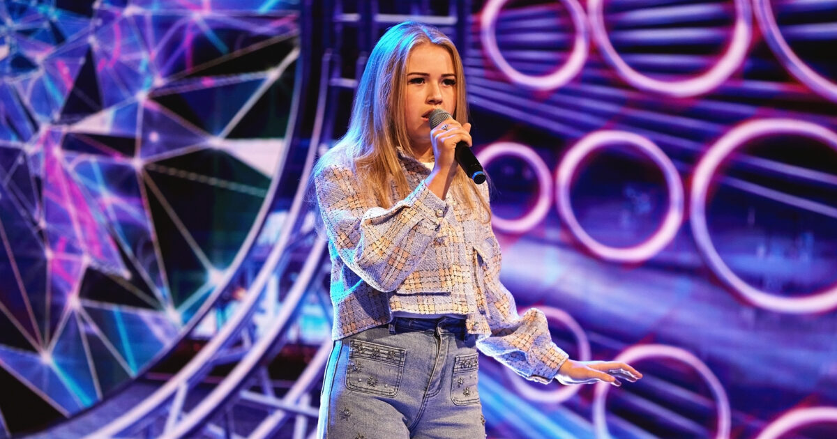 Lottie O'Driscoll Murray, participante del Junior Eurovision Éire 2024 | TG4