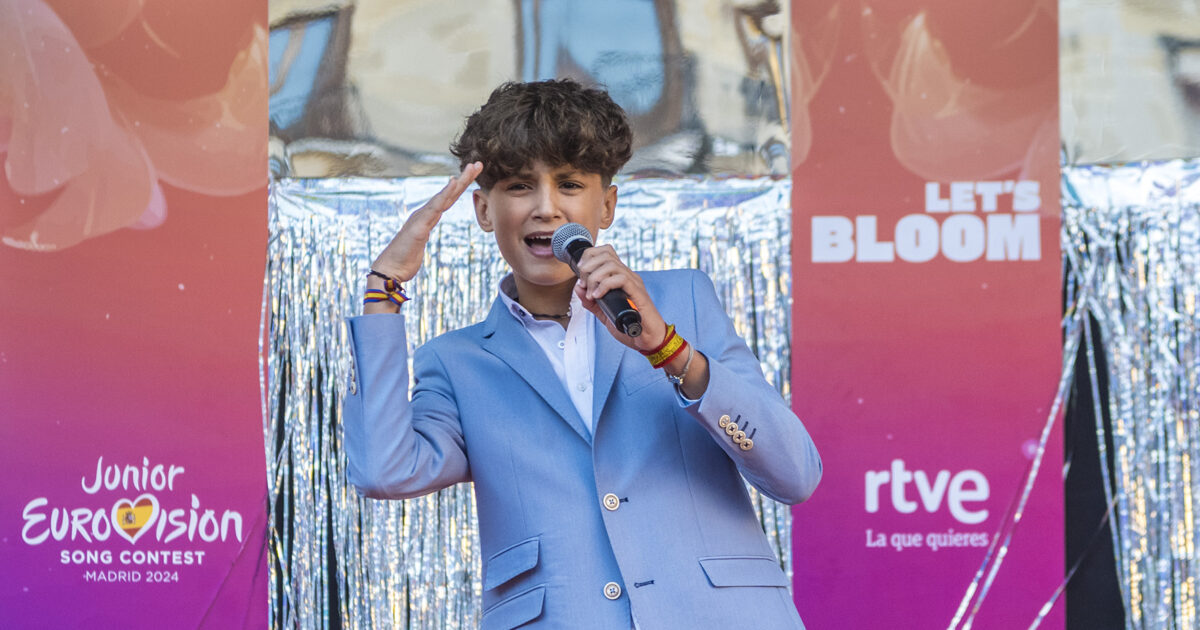 Carlos Higes en el concierto de Eurovisión Junior en el FesTVal de Vitoria | RTVE