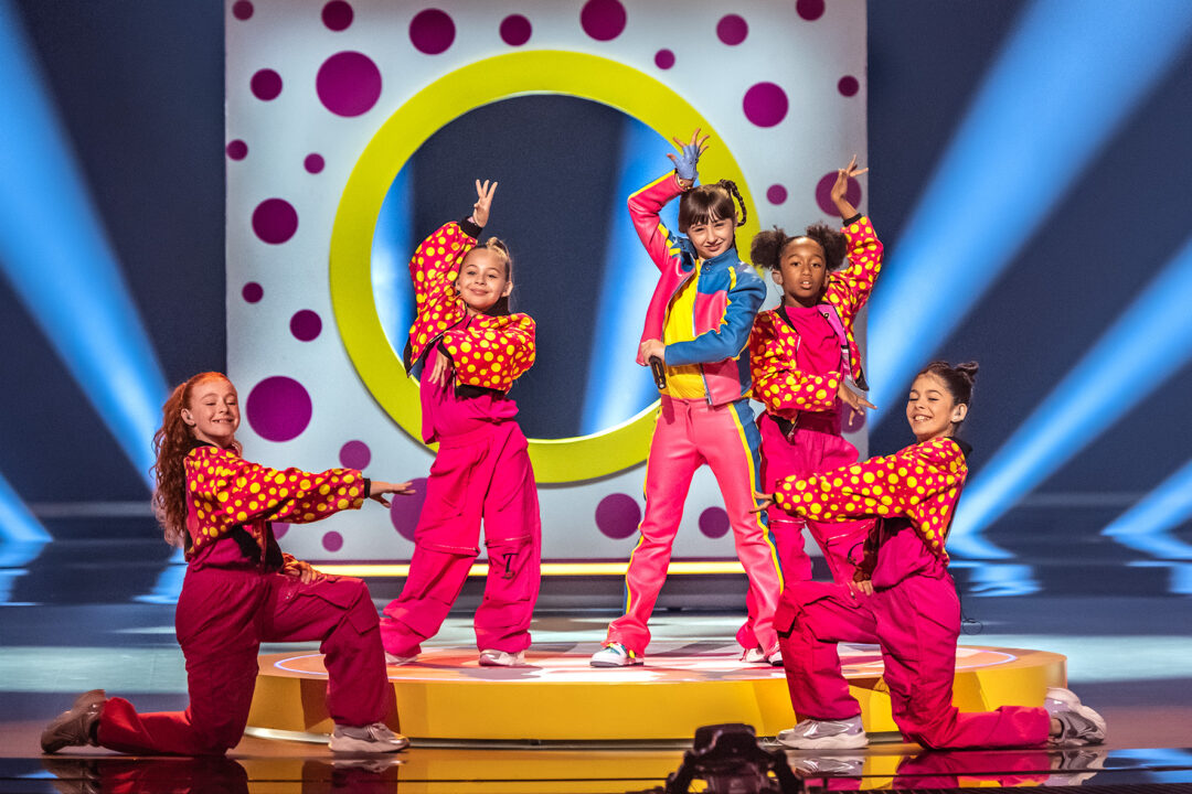 Chloe DelaRosa (España) en su segundo ensayo individual en Eurovisión Junior 2024 | Imagen: Raúl T. Navas - RTVE