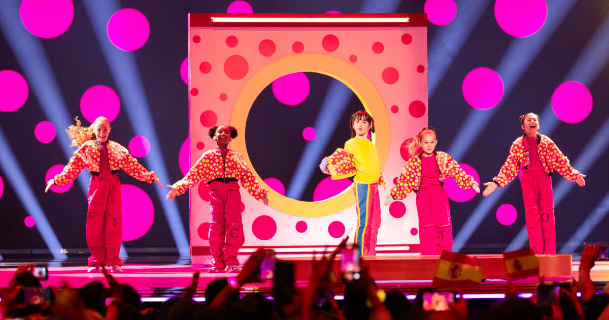 Chloe DelaRosa (España) en Eurovisión Junior 2024 | Imagen: Corinne Cumming - EBU
