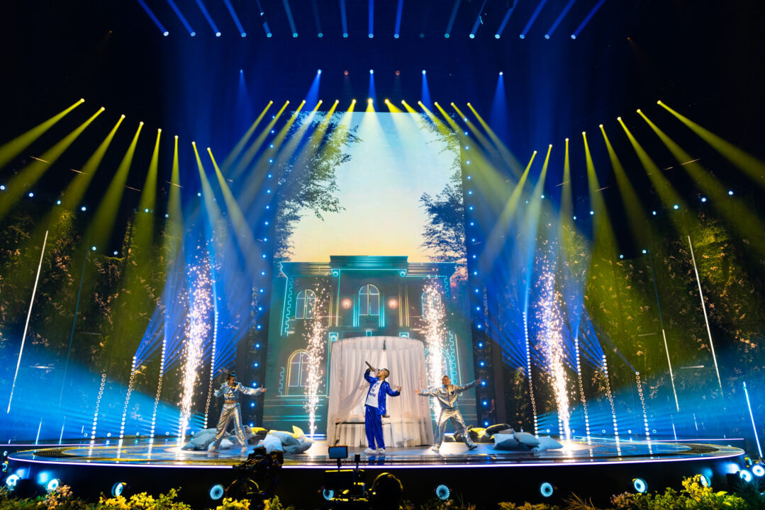 Simone Grande (Italia) en su primer ensayo individual en Eurovisión Junior 2024 | Imagen: Corinne Cumming - EBU