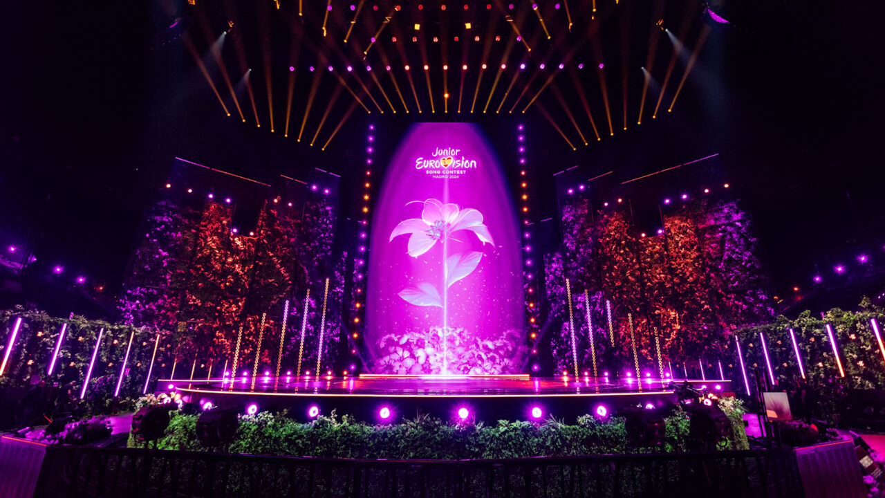 Escenario de Eurovisión Junior 2024 | Imagen: Corinne Cumming - EBU