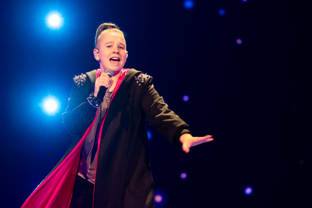 Ana & Aleksej (Macedonia del Norte) en su primer ensayo individual en Eurovisión Junior 2024 | Imagen: Corinne Cumming - EBU