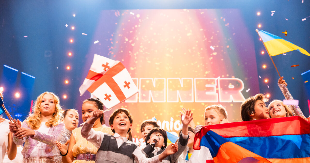 Victoria de Andria Putkaradze (Georgia) en Eurovisión Junior 2024 | Imagen: Corinne Cumming - EBU