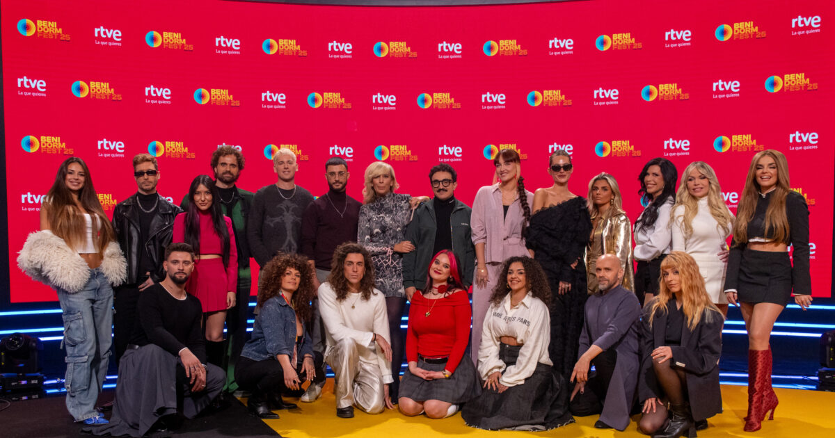 Así te hemos contado el minuto a minuto de la rueda de prensa de presentación de las canciones del Benidorm Fest 2025