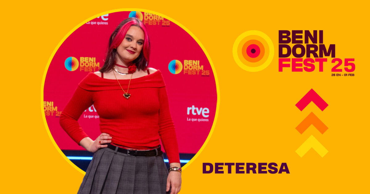 Así suena «La Pena», la canción de DeTeresa para el Benidorm Fest 2025