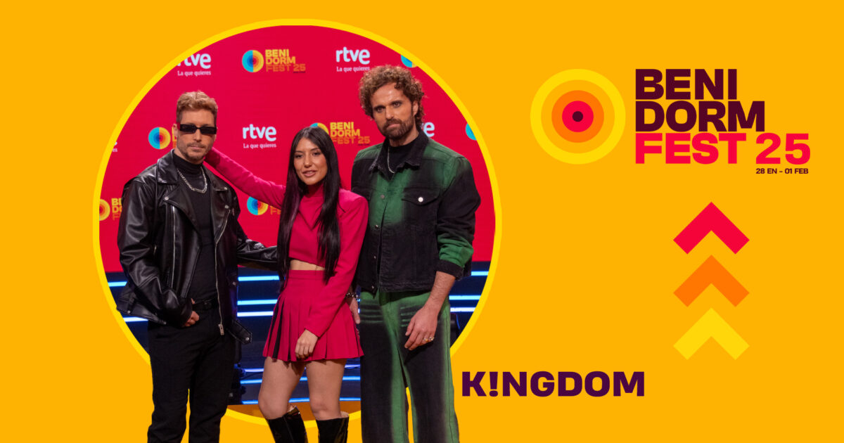 Así suena «Me gustas tú», la canción de K!ngdom para el Benidorm Fest 2025