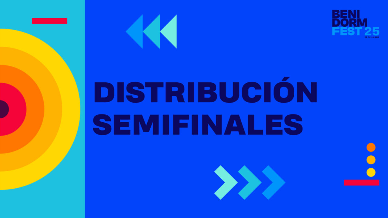 Presentada la distribución de semifinales del Benidorm Fest 2025