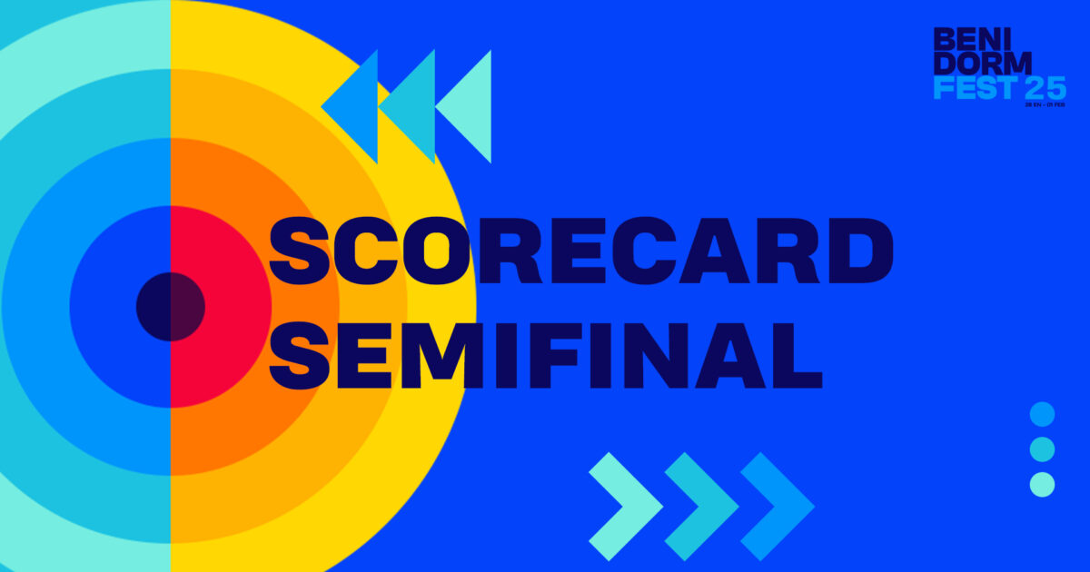 ¡Diviértete jugando a ser jurado del Benidorm Fest 2025 con nuestra scorecard!