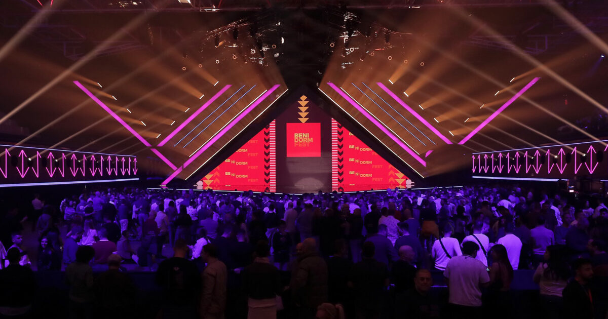 Escenario del Benidorm Fest 2025 | Foto: RTVE