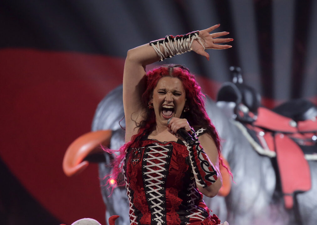 DeTeresa en la segunda semifinal del Benidorm Fest 2025, Palau d’Esports l’Illa de Benidorm | Foto: RTVE