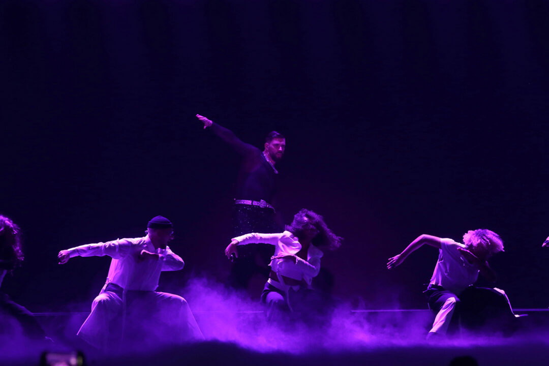 J KBello en la segunda semifinal del Benidorm Fest 2025, Palau d’Esports l’Illa de Benidorm | Foto: RTVE