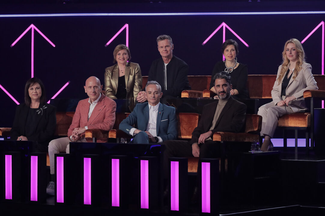 Jurado nacional e internacional en la segunda semifinal del Benidorm Fest 2025, Palau d’Esports l’Illa de Benidorm | Foto: RTVE