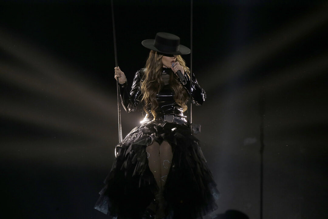 Melody en la segunda semifinal del Benidorm Fest 2025, Palau d’Esports l’Illa de Benidorm | Foto: RTVE